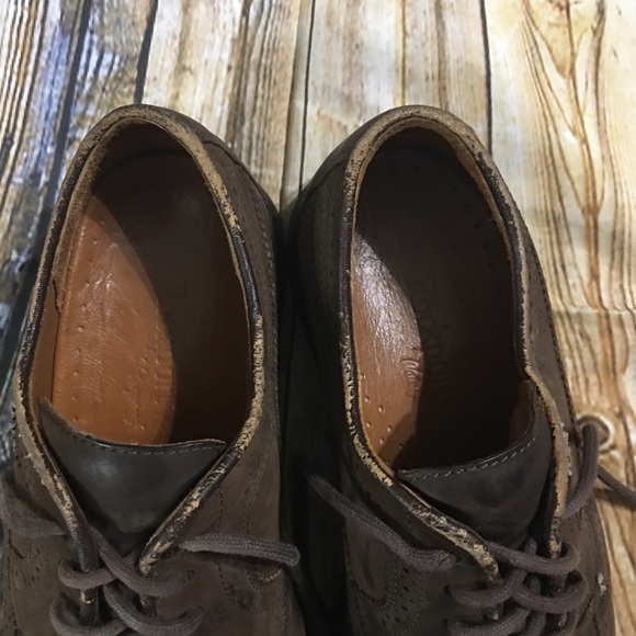 Rockport M5679 Brown Leather Oxfords Size 8M - Picture 6 of 7